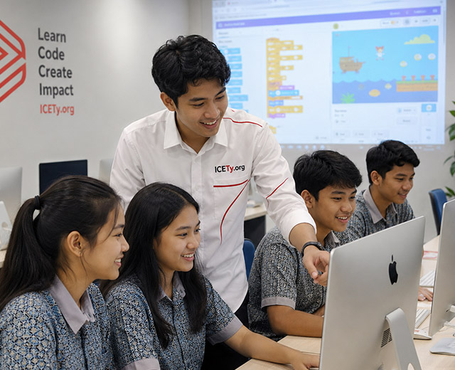 Aktivitas belajar di PJ Global School